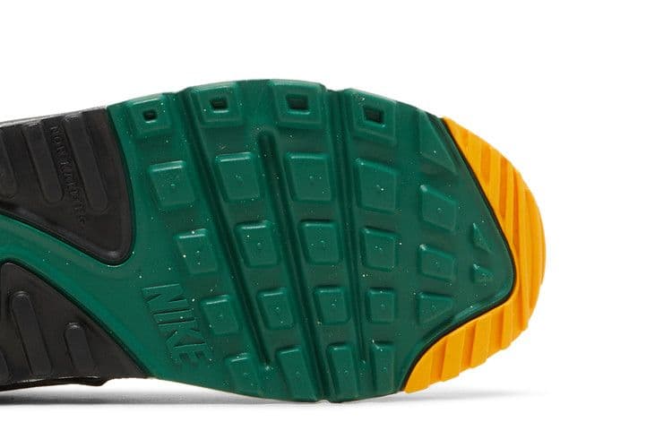 Nike Air Max 90 Leather Pure Platinum Gorge Green (GS) — foto 6
