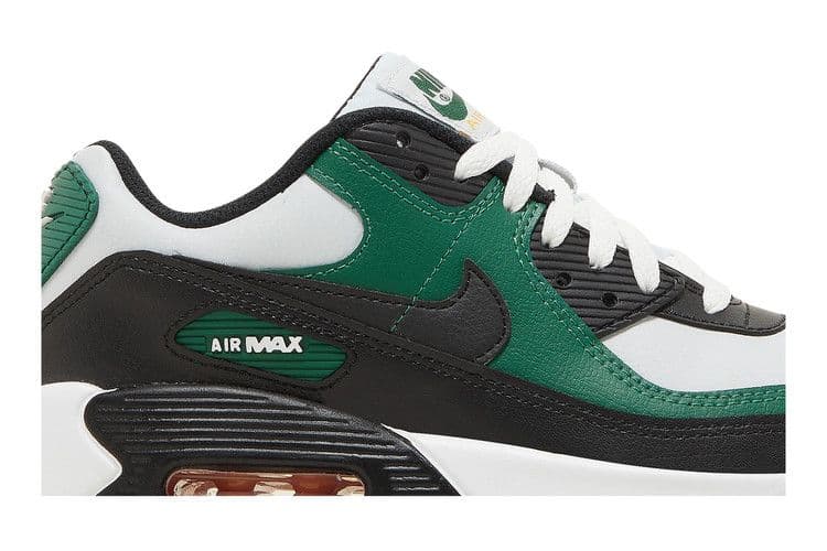 Nike Air Max 90 Leather Pure Platinum Gorge Green (GS) — foto 3