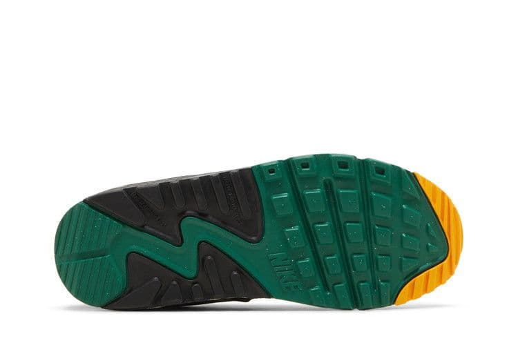 Nike Air Max 90 Leather Pure Platinum Gorge Green (GS) — foto 5