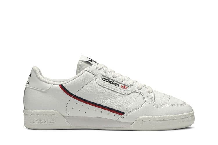 adidas Continental 80 White Scarlet Navy — foto 2