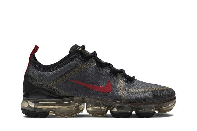 Nike Air VaporMax 2019 Black Gold Red (Women's)