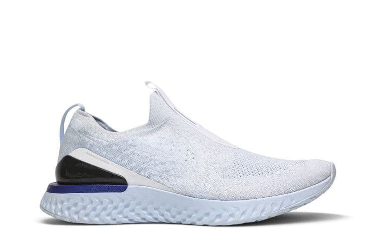 Nike Epic React Moc Flyknit White Hydrogen Blue
