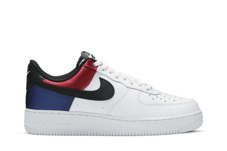 Nike Air Force 1 Low '07 LV8 Unite White Red Blue Satin