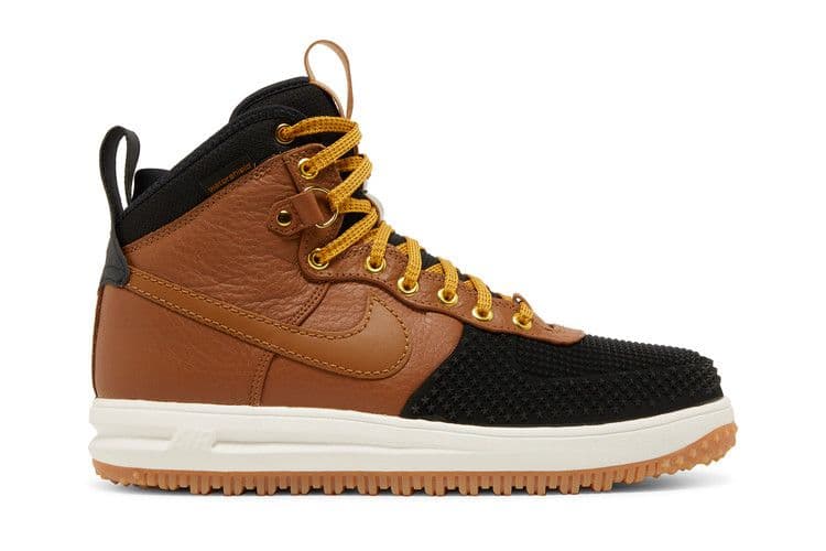 Nike Lunar Force 1 High Duckboot Ale Brown Black — foto 2