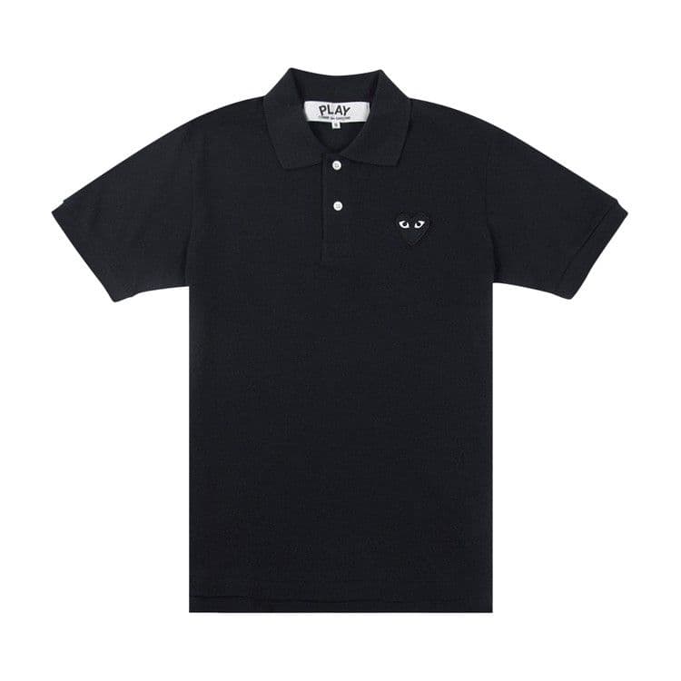 Comme des Garcons PLAY Play Black Emblem Polo Black — foto 2