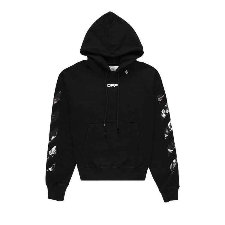 Off-White Caravaggio Square Over Sweatshirt 'Black'