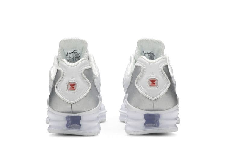 Nike Shox TL White Metallic Silver — foto 7