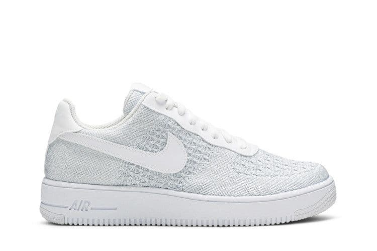 Nike Air Force 1 Flyknit 2 White Pure Platinum — foto 2