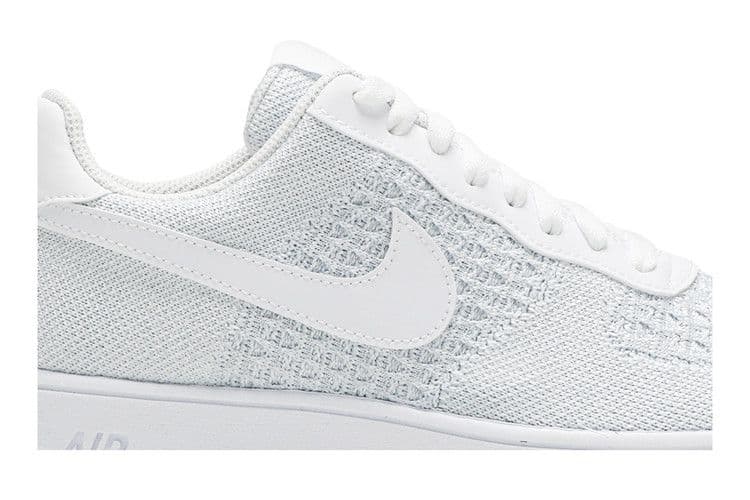 Nike Air Force 1 Flyknit 2 White Pure Platinum — foto 3