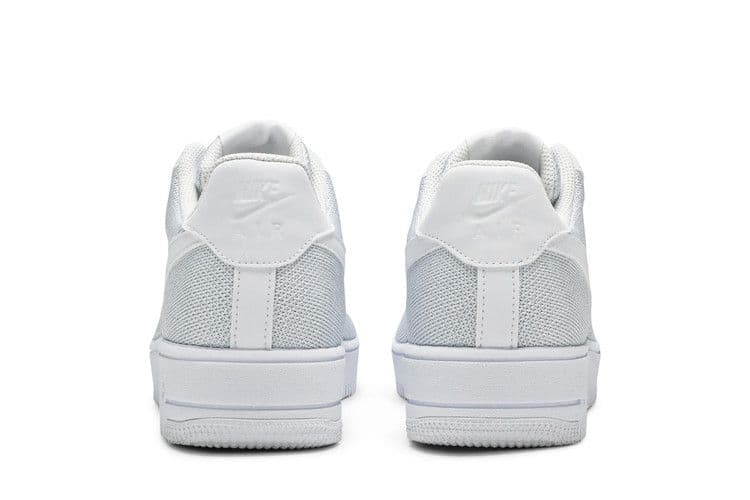 Nike Air Force 1 Flyknit 2 White Pure Platinum — foto 7