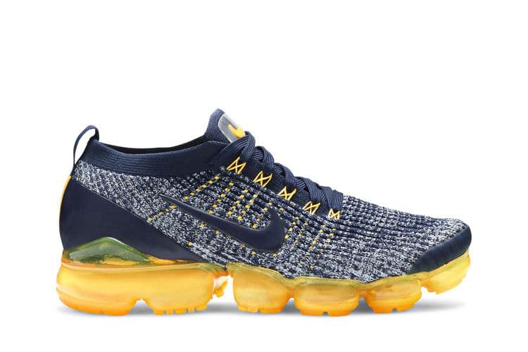 Nike Air VaporMax Flyknit 3 College Navy Orange