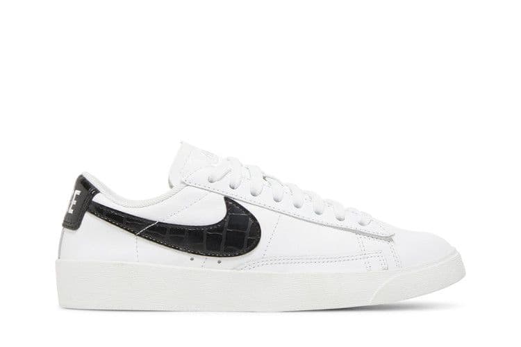 Nike Blazer Low White Black Croc (Women's)