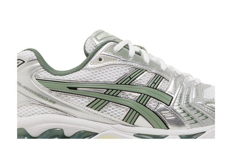 ASICS Gel-Kayano 14 White Pure Silver Slate Grey Sage — foto 3