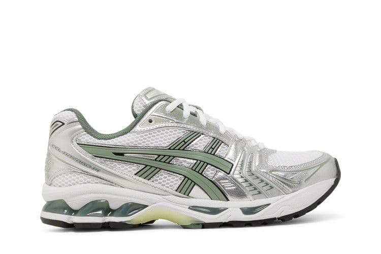 ASICS Gel-Kayano 14 White Pure Silver Slate Grey Sage — foto 2