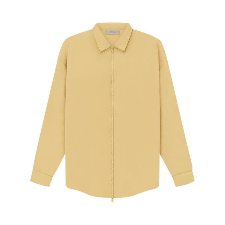 Fear of God Essentials Filled Nylon Shirt Jacket 'Light Tuscan' — photo 2