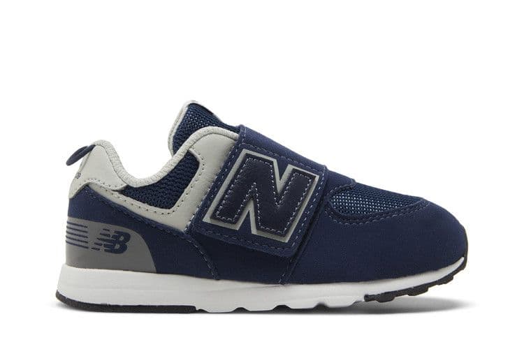 New Balance 574 Hook and Loop Navy White (TD) — foto 2