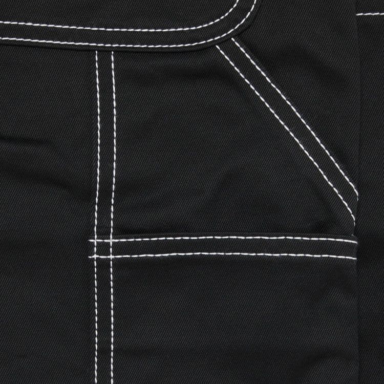 Heron Preston White Stich Canvas Carpenter Pant 'Black' — foto 4