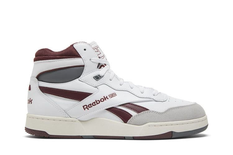 Reebok BB4000 2 Mid 'White Classic Maroon'