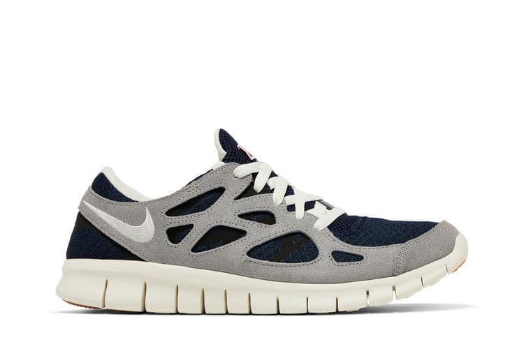 Nike Free Run 2 Midnight Navy Wolf Grey