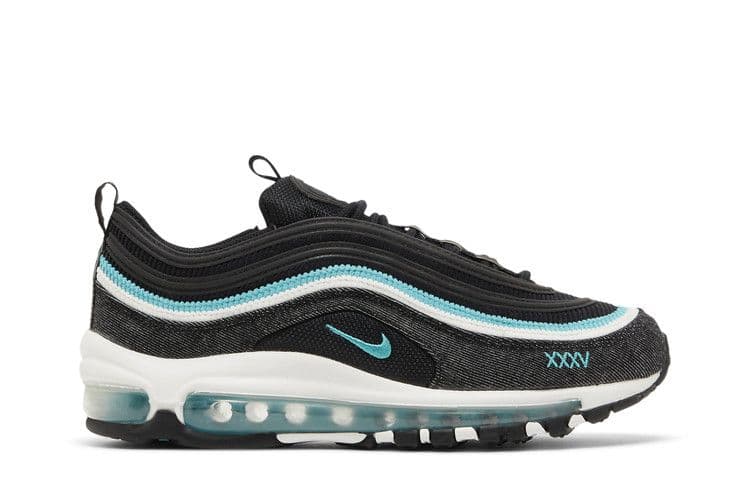 Nike Air Max 97 Black Sport Turquoise Summit White (GS)