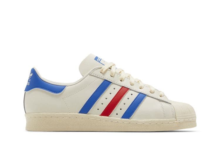 Adidas Superstar 82 White Blue Red — foto 2
