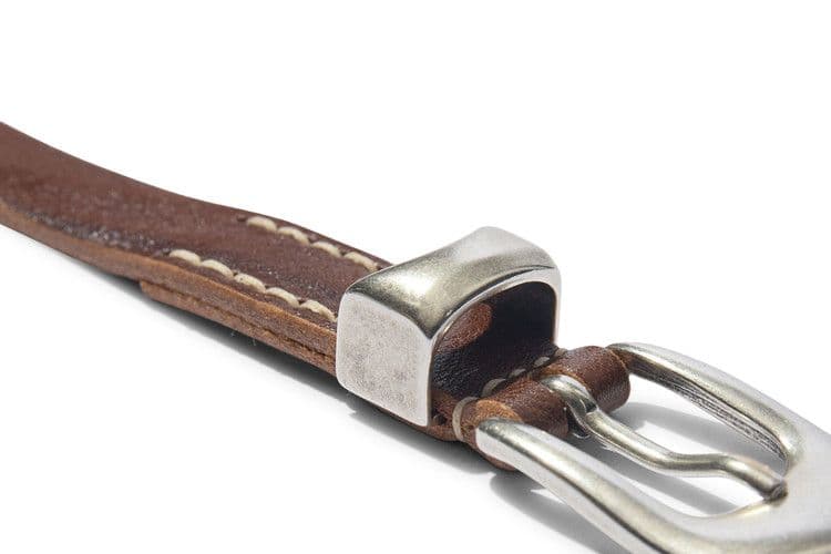 Our Legacy 2 CM Western Belt Brown Leather — foto 4