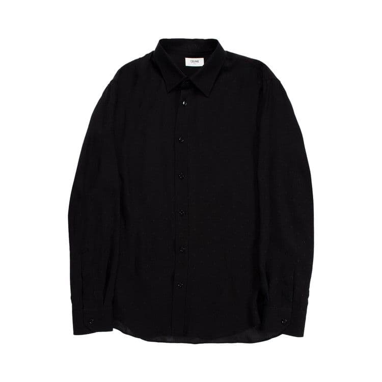 CELINE Chemise Loose Carnaby Shirt 'Black' — foto 2