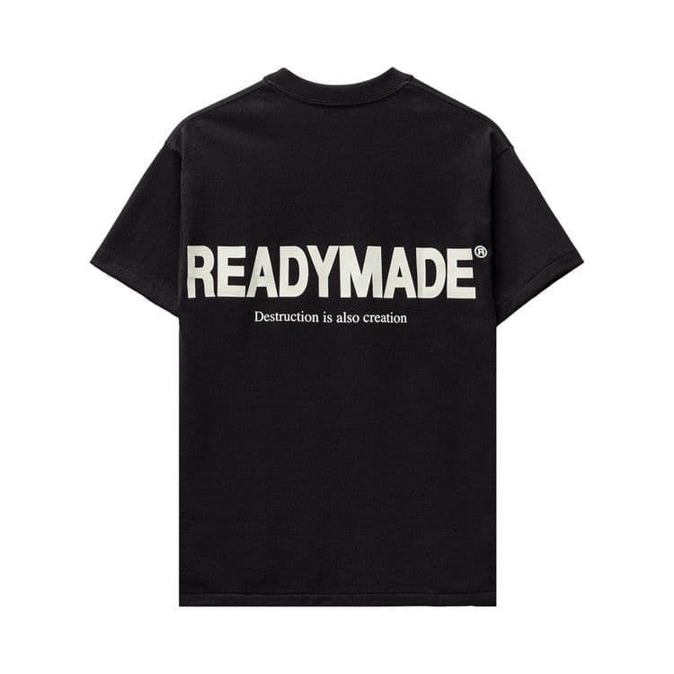 READYMADE Short-Sleeve T-Shirt 'Black' — foto 3