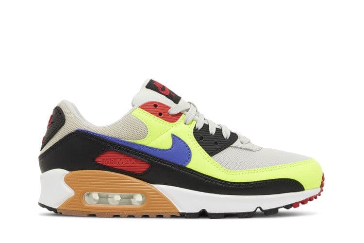 Nike Air Max 90 'Volt Light Bone Ultramarine' (Women's)