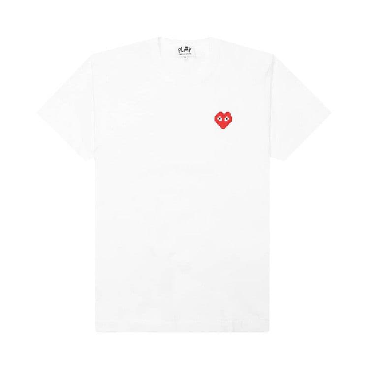 Comme des Garçons PLAY x Invader Heart Tee 'Grey' — foto 2