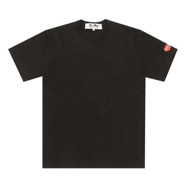 Comme des Garçons PLAY Double Heart T-Shirt 'Black' — foto 2