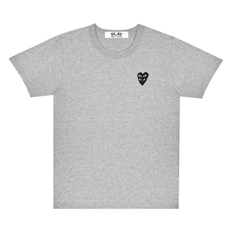 Comme des Garcons PLAY Play Black Stacked Heart T-shirt Grey — foto 2