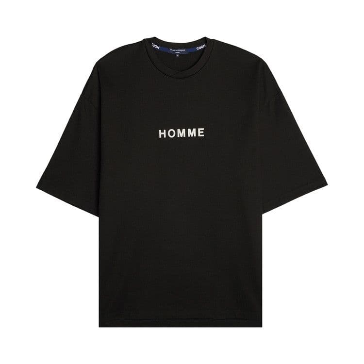 Comme des Garçons Homme Logo T-Shirt 'Black' — foto 2