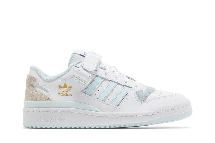 adidas Forum Low Big Kid 'White Almost Blue'