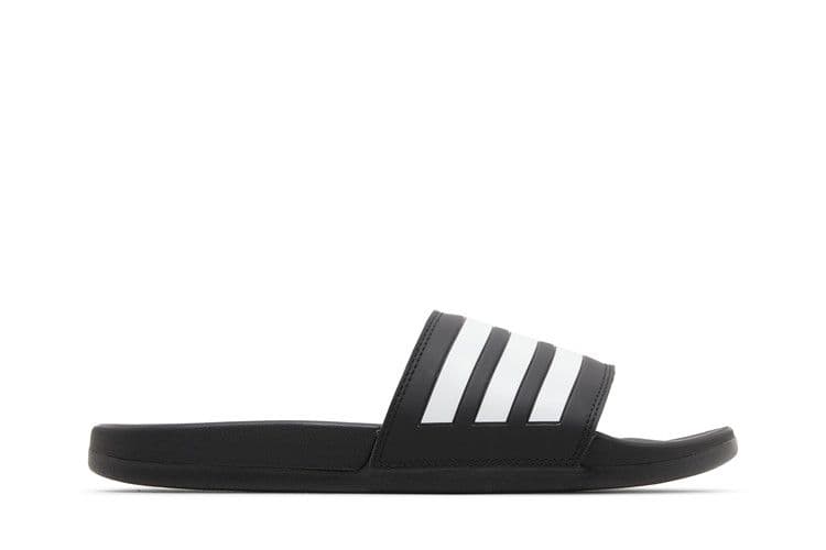 adidas Adilette Comfort Slides Core Black Cloud White — foto 2