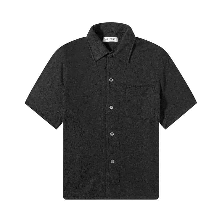 Our Legacy Box Short-Sleeve Shirt 'Black' — foto 2