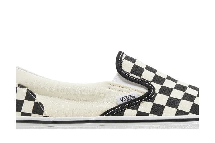 Vans Classic Slip-On Stackform Checkerboard Black White — foto 2