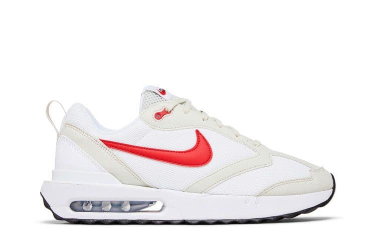 Nike Air Max Dawn Light Bone University Red