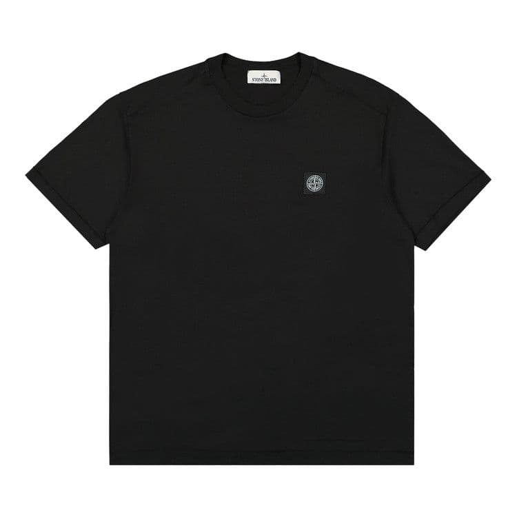 Stone Island Compass Patch Logo T-Shirt 'Black' — foto 2