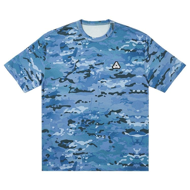 Palace Sofar T-Shirt 'Blue Digi Camo'