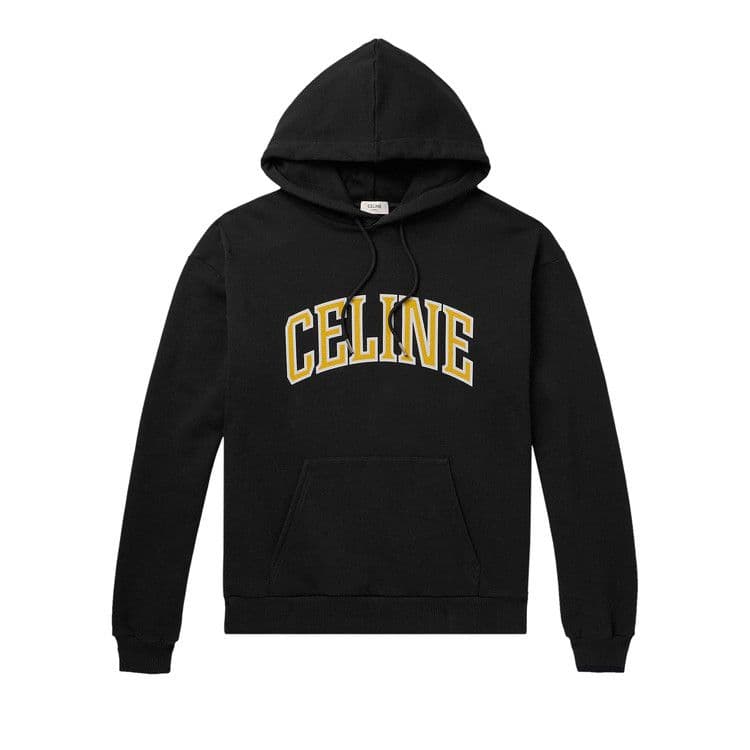 CELINE Hoodie Loose Celine 'Black/Citron' — foto 2