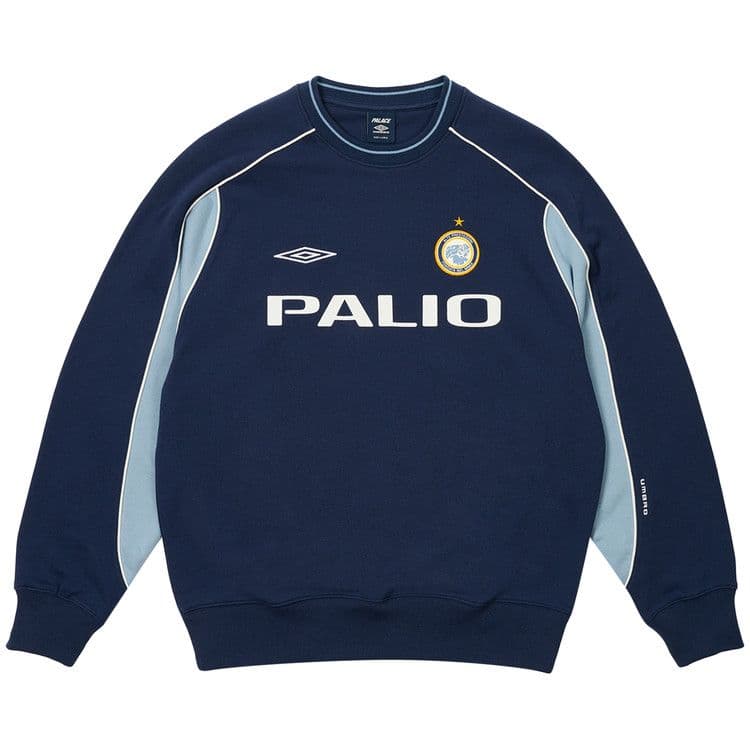 Palace x Umbro Warm Up Crew 'Blue'