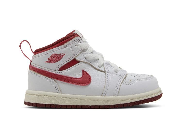 Jordan 1 Mid SE White Dune Red Sail Lobster (TD)