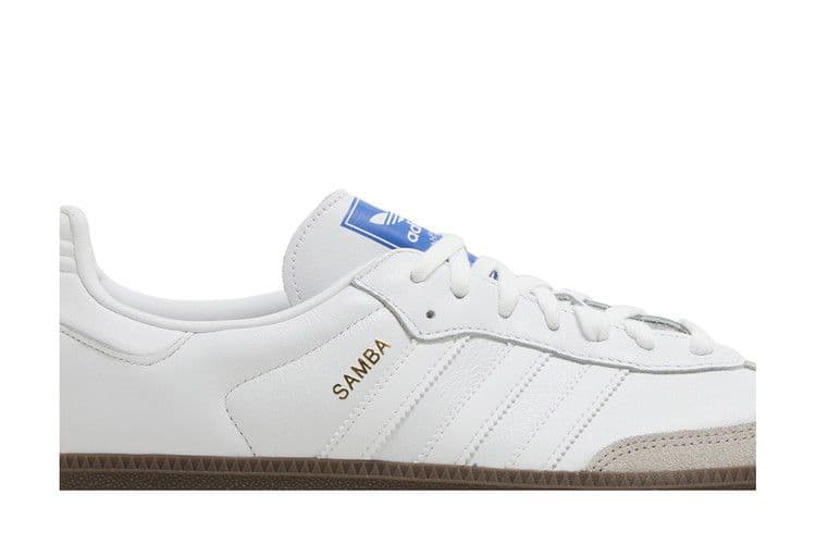 adidas Samba Cloud White Blue Gum — foto 3