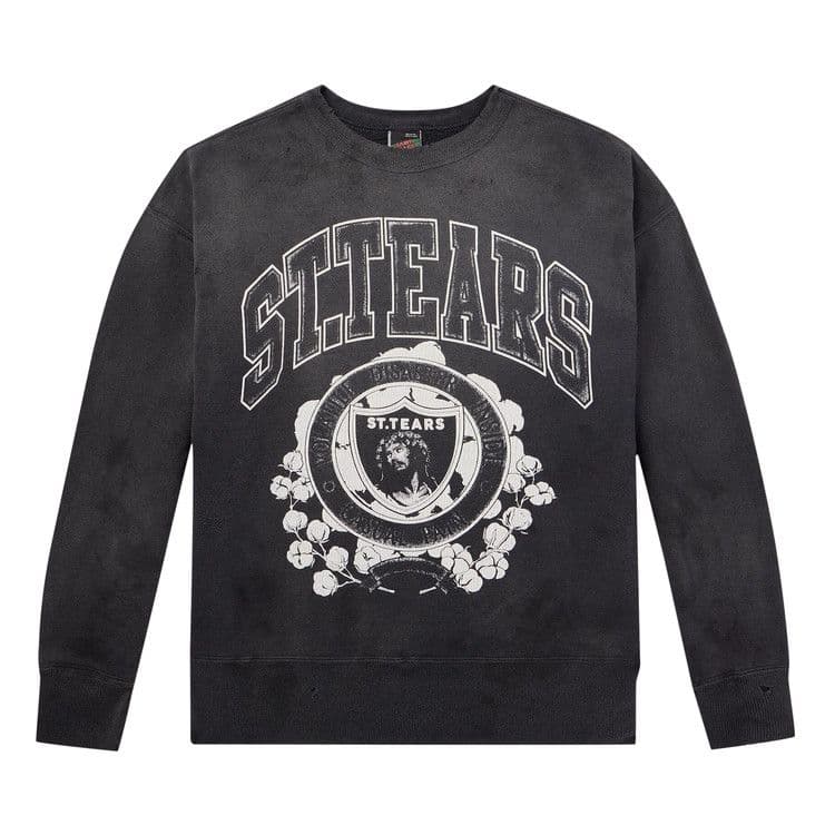 Saint Michael x Denim Tears Crewneck 'Black' — foto 2