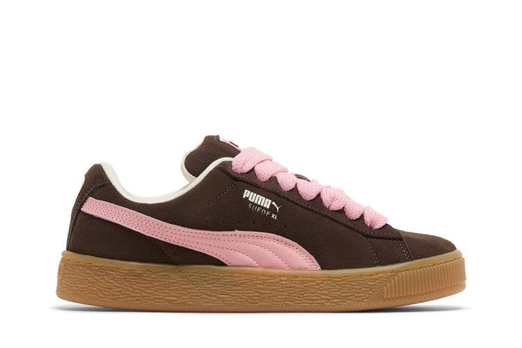 Puma Suede XL Chestnut Brown Peach Smoothie (Women's)