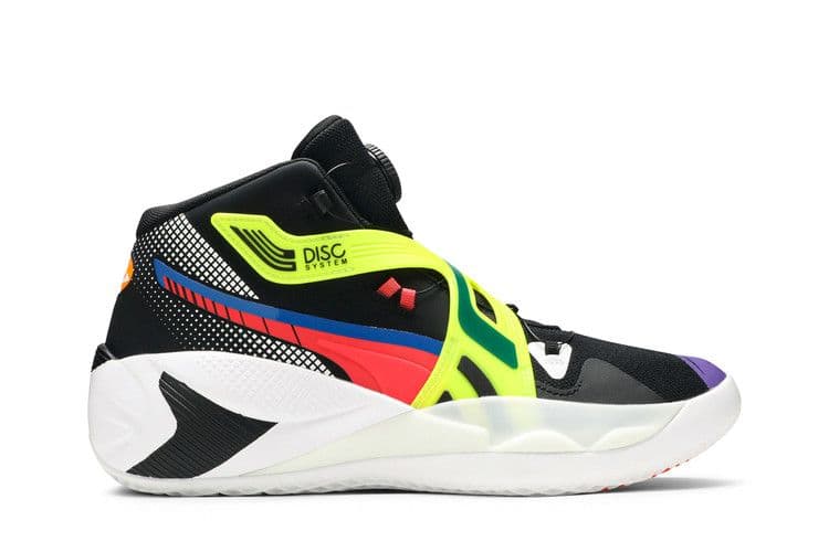PUMA Disc Rebirth 'Black Yellow Alert'