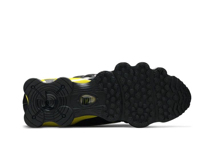 Nike Shox TL Black Dynamic Yellow Metallic Silver — foto 5