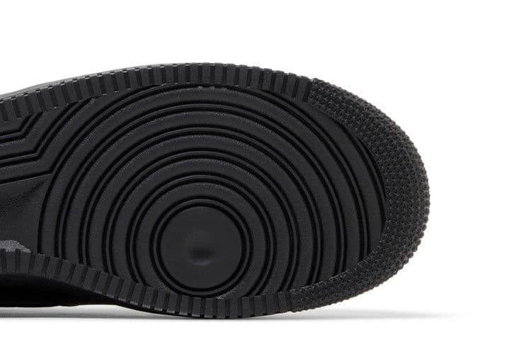 Nike Air Force 1 Low SP Triple Black Perforated — photo 6