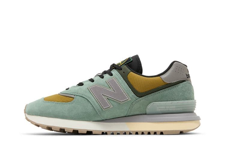 New Balance 574 Legacy Stone Island Light Green — photo 4